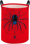 ESSME Kids Laundry Basket, Spider Hamper Collapsible Canvas Waterproof Storage by ESSME