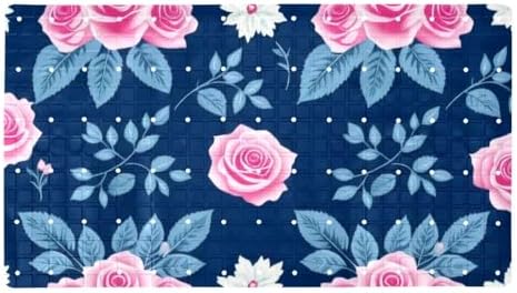 Non Slip Shower Mat Bathtub Mat 15.1x26.8 Inch, Quick Dry Bath Mat by Anna+Cowper