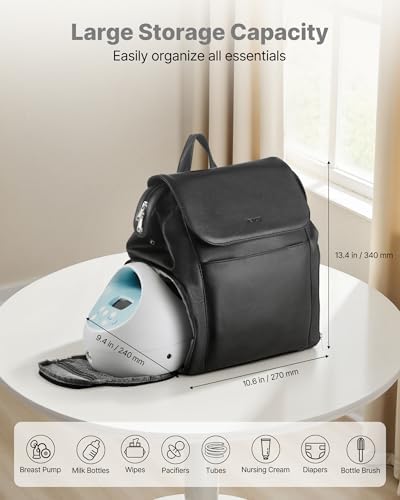 VEVOR Breast Pump Backpack, Breast Feeding Bag - Image 2