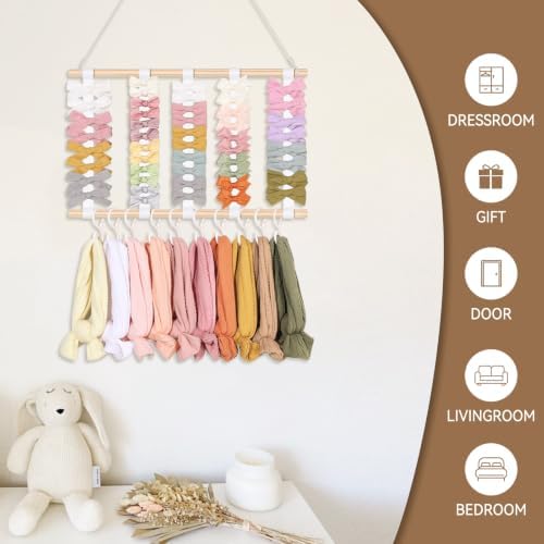 POVETIRE Headband Holder Bow Organizer - Image 5