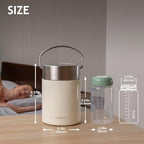 11oz Stainless Steel Breast Milk Cooler, 360° Cooling Gel Ring, 14-Hour Cold - Image 2