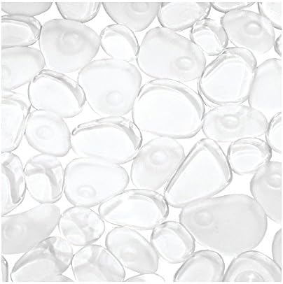 iDesign Pebblz Suction Non-Slip Bath Mat, 13.75" x 26.5" - Image 4