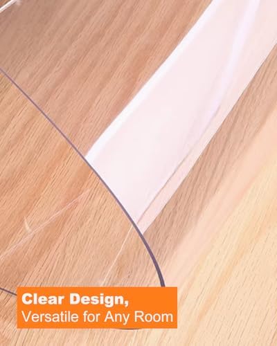 Clear PVC Mat 3x4ft, 2mm Thick Soft Vinyl Mat - Image 4