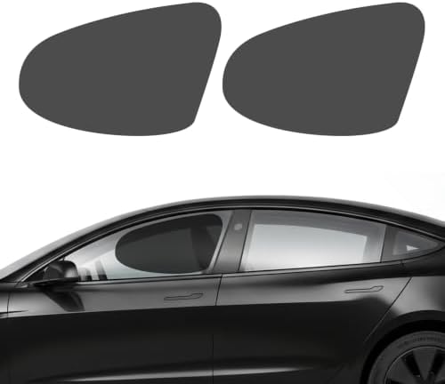 Car Side Window Sun Shades, Static Cling by AUTOWOEL