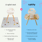 CATCHY - High Chair Food Catcher - Compatible - Image 4
