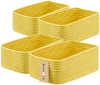 MiniArk Small Storage Baskets for Organizing | Closet Organizer Bins | Shelf by MiniArkStorageBasketsHome