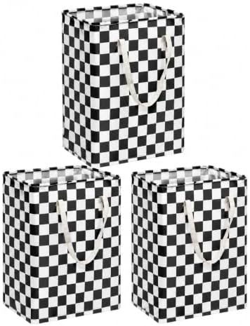 MAIZMZ 3 Pack Checkerboard Storage Basket by MAIZMZ