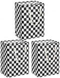 MAIZMZ 3 Pack Checkerboard Storage Basket by MAIZMZ
