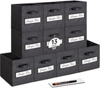 13x13x13 storage cube bins Fabric storage cubes by Artsdi
