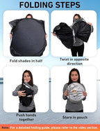 EcoNour Windshield Sun Shade Compatible - Image 6