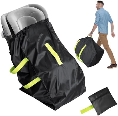 Car Seat Travel Bag for Airplane, Water-Resistant Gate Check Bag by Unknown