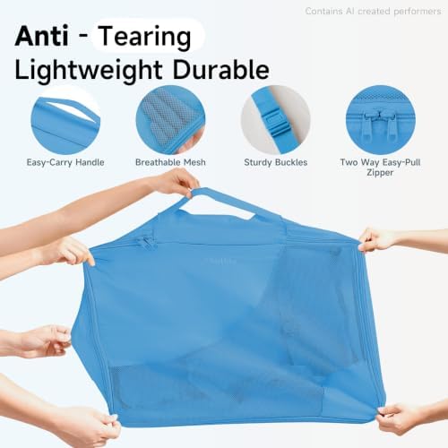 OlarHike Packing Cubes for Travel, Gifts for Women Mom, Anti-Tearing Suitcase - Image 4