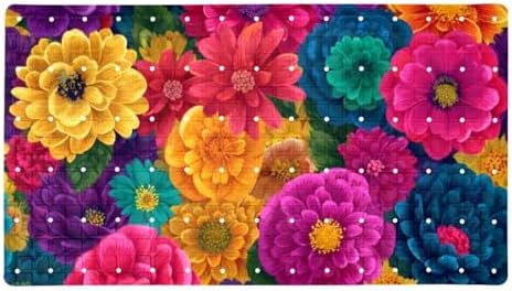 Non Slip Bathtub and Shower Mat 26.8x15.1 inch, Bath Mat by Anna+Cowper