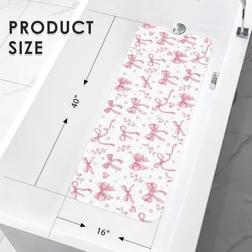 Bathtub Shower Mat 40X16 Inch, for Toddler - Image 4