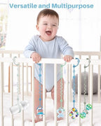 LittleHugs Toy Straps for Baby, Adjustable Toy Holder for Stroller Accessories - Image 4