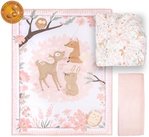 The Peanutshell 3 Piece Baby Crib Bedding Set - Image 2