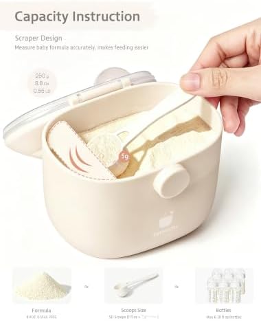 Termichy Baby Formula Dispenser On the Go: Portable Container - Image 3