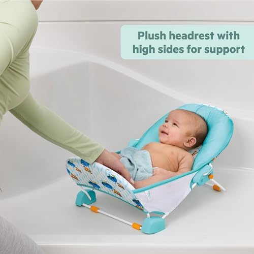 Bright Starts Disney Baby Nemo Foldaway 2-Position Baby Bath Seat, Adjustable - Image 5