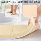 Bath Kneeler and Elbow Rest Pad Set, 1.5” Thick Bathtub Kneeling Mat - Image 5