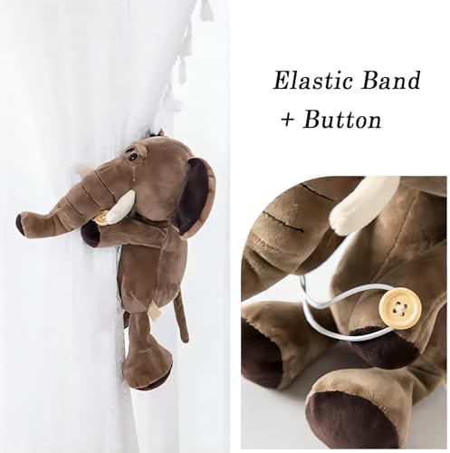 Curtain Tiebacks, 1 Pair Cute Animal Curtain Holdbacks - Image 3