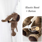 Curtain Tiebacks, 1 Pair Cute Animal Curtain Holdbacks - Image 3