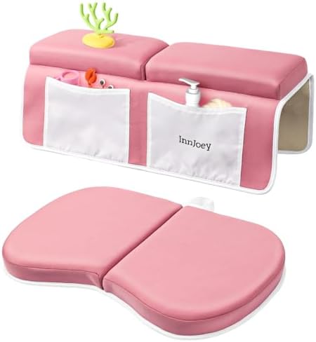 Odor-Free Baby Bath Kneeler and Elbow Rest Pad Set, 1.6'' Thick, Quickly Dry by LetUsMakeHomeYourFavoriteDestination