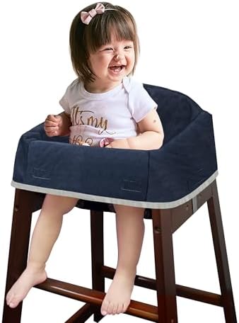 Dual-Belt Baby High Chair Cover, Upgrade Version, by HOME