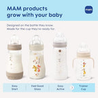 MAM 8 oz 2 In 1 Trainer & Sippy Spill-Proof Cup, 4+ Months, 2 Pack - Image 4