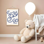 DNEULYR Inspirational Nursery Wall Art Poster, Kids Room Wall Decor, You Can Do - Image 2