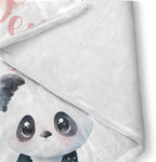 Custom Crib Bedding Set for Girls Gifts Panda Floral Design Color14 - Image 6