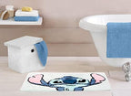 Jay Franco Disney Lilo & Stitch Floral Fun Tufted Polyester Bath Rug, Kids Bath - Image 2