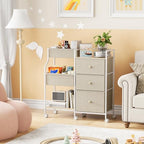 Modanais Baby Diaper Caddy Organizer Rolling Cart - Image 6