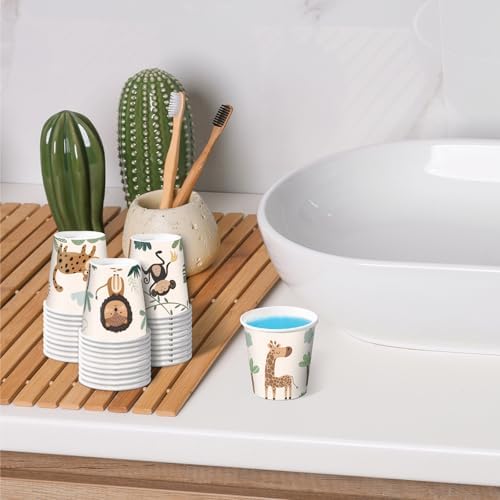RUSPEPA 3 oz Bathroom Cups, Kids Disposable Paper Cups - Image 4