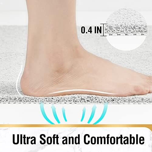 HITSLAM Non Slip Bathtub Mat 40 x 16 Inch, Extra Long Bath Mat - Image 4