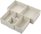 Stero 6 Pack Drawer Organizers for Clothing, Dresser Drawer Organizer Clothes by Stero
