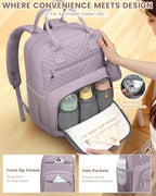 Pritent Diaper Bag Backpack, Baby Bag Backpack Baby Essentials - Image 4