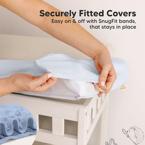 2-Pack Organic Changing Pad Covers - Image 5