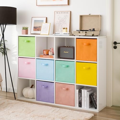 GRANNY SAYS 13 Inch Cube Storage Bins, Pastel Color - Image 6