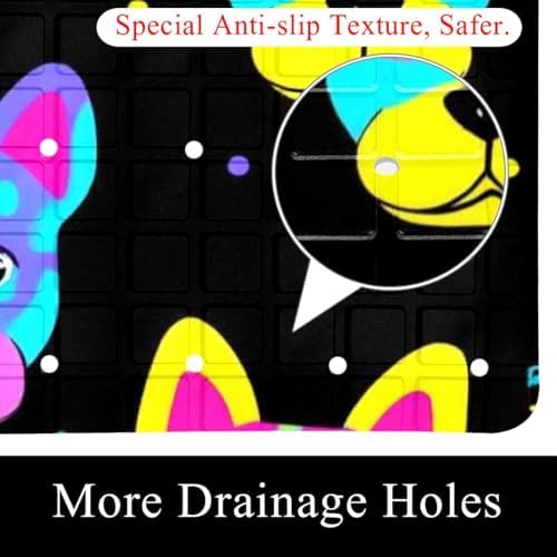 Baby Bath Mat Non Slip 26.8"x15.1" Bathtub Mat - Image 2