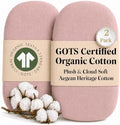2-Pack GOTS 100% Organic Cotton Bassinet Sheets by Purityfromthefirstsleep