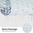 Square Shower Mat Non Slip 21x21 Inch - Image 6