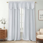 NICETOWN Greyish White Camper RV Curtain Valance - Image 6