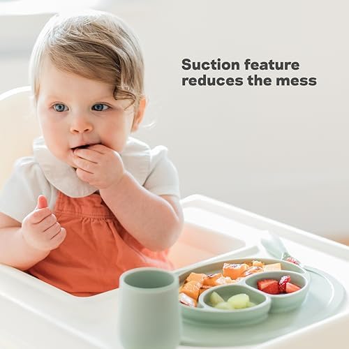 ezpz Mini Mat - 6-12 Months+ - Supports Baby-Led Weaning - Image 5