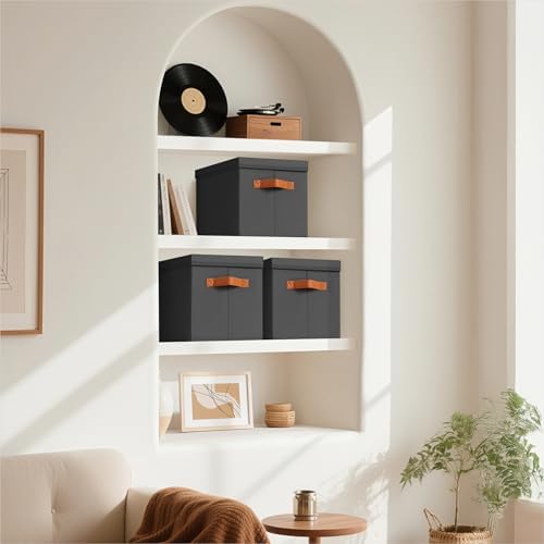 Homsorout Storage Bins with Lids - Image 6