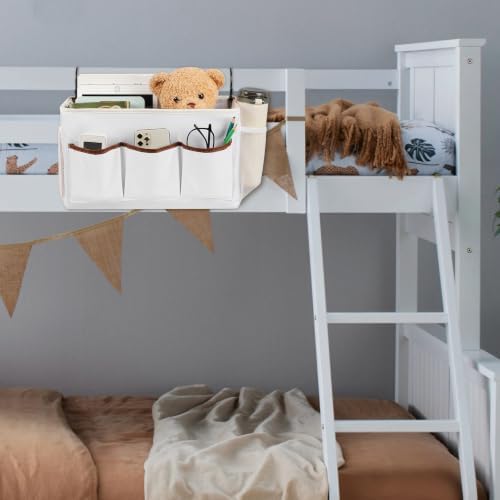 Bedside Caddy, Bedside Storage Bag Hanging Organizer - Image 2