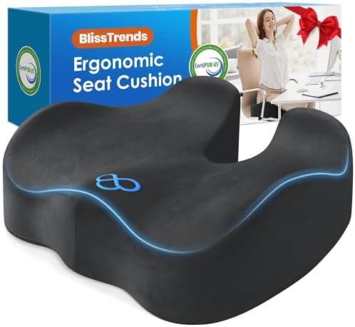 BlissTrends Memory Foam Seat Cushion by BlissTrends