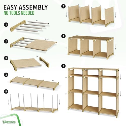 Cube Storage Organizer with Storage Bins Included - Image 4