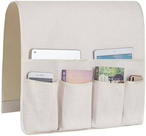 Sofa Armrest Organizer Non-Slip Arm Chair Hanging Caddy Remote Control Holder by FLYILY