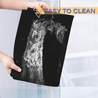 Gartful Black Extra Large Silicone Mat, 23.6 x 15.7 inches Silicone Craft Sheet - Image 5