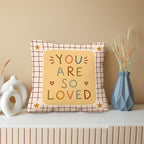 kdqua Boho Nursery Pillow Cover 18x18 Double-Sided, Kids Bedroom Decorations - Image 4